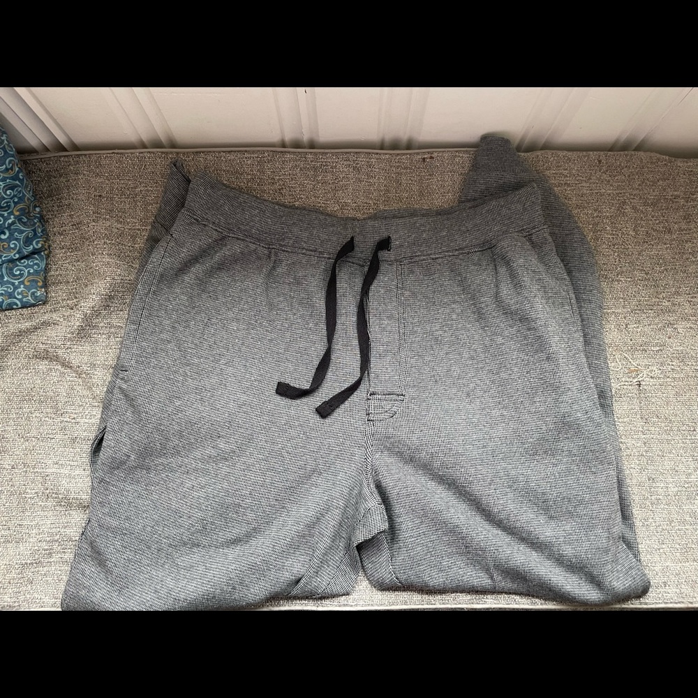 Gray Stafford Men’s Sleep Pants.